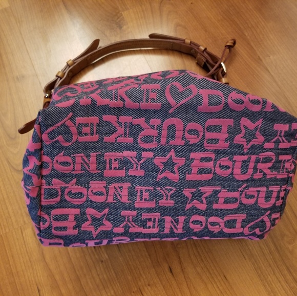 Used Dooney&B Jean's bag with D&B inscription. - Picture 5 of 8